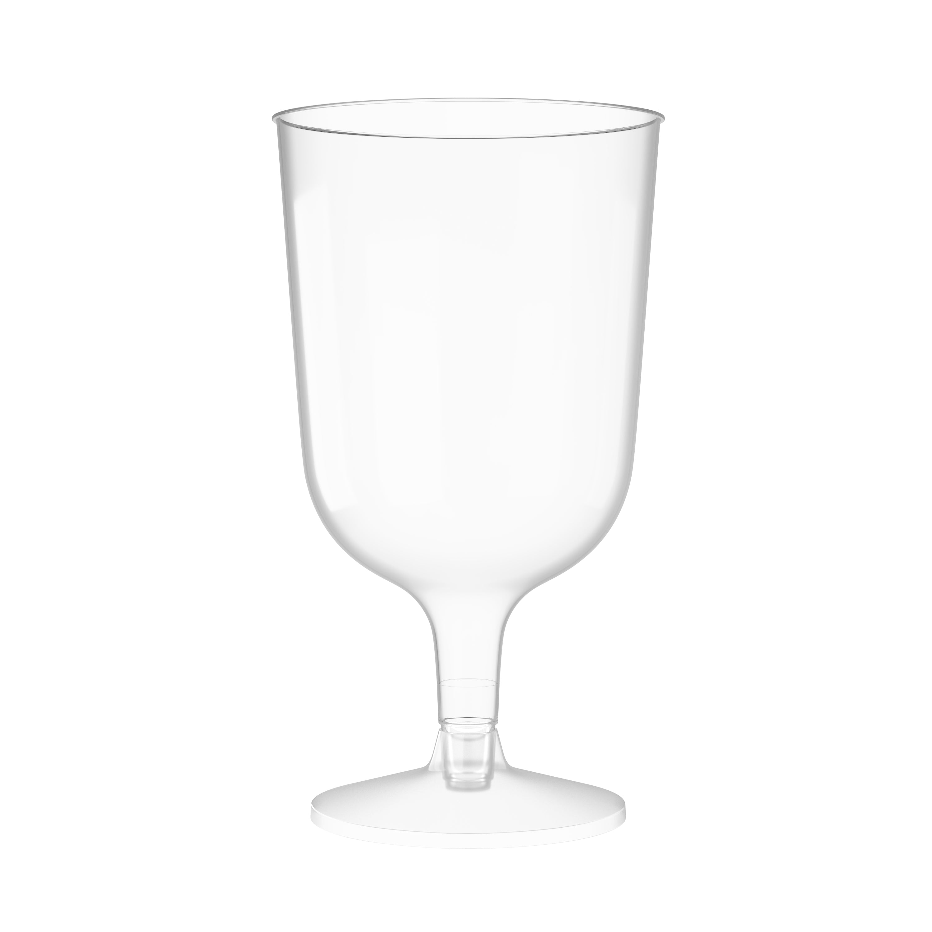 6 Oz. Clear Plastic Wine Cups | 20 Count
