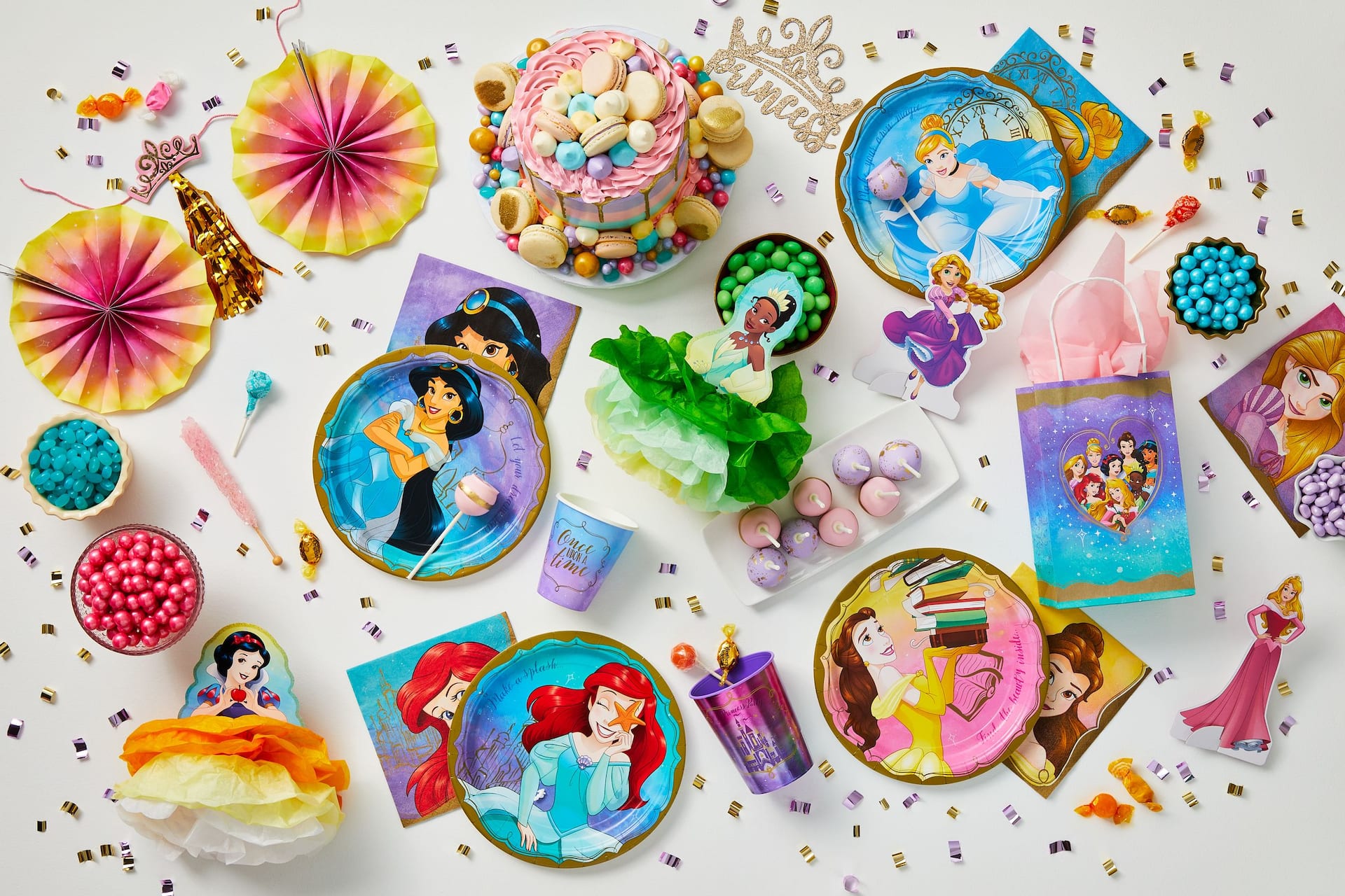 Disney Princess Cinderella Lunch Napkins - 16 Pack
