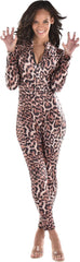Fierce Cheetah Catsuit Costume - S/M