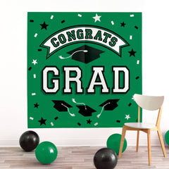 Green Graduation Scene Setter Kit