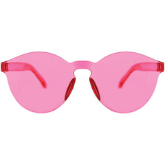 Bright Pink Frameless Party Glasses