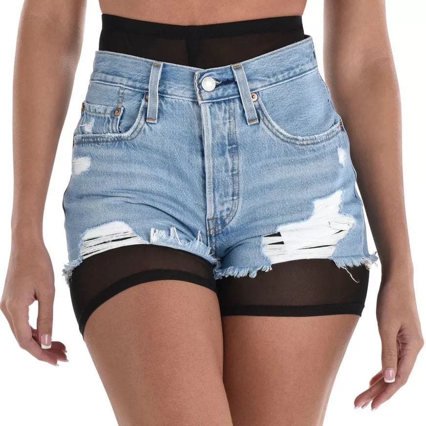 Adult Mesh Bike Shorts - Halloween Costume Accessory