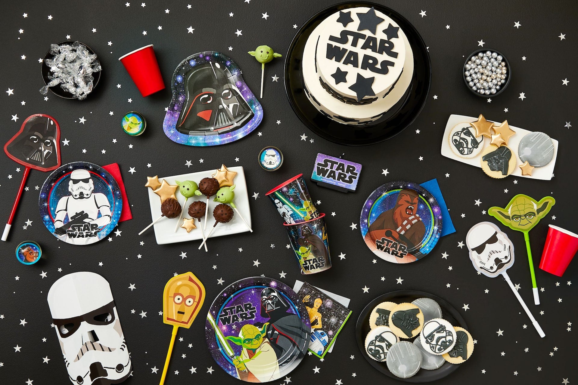 Star Wars Galaxy Adventure Kids' Party Masks ‚Äì 8 Pack