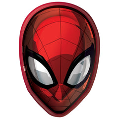 Spider-Man Webbed Wonder Shaped Paper Dessert Plates - 7 Inches, 8 Pack