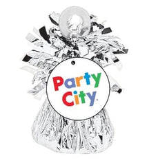 Small Foil Balloon Weight - Silver