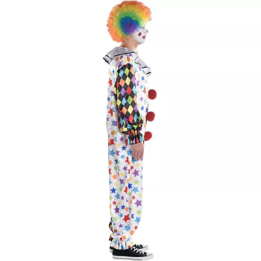 Circus-Friendly Clown Adult Halloween Costume