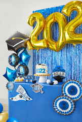Blue Graduation Room Decorating Kit