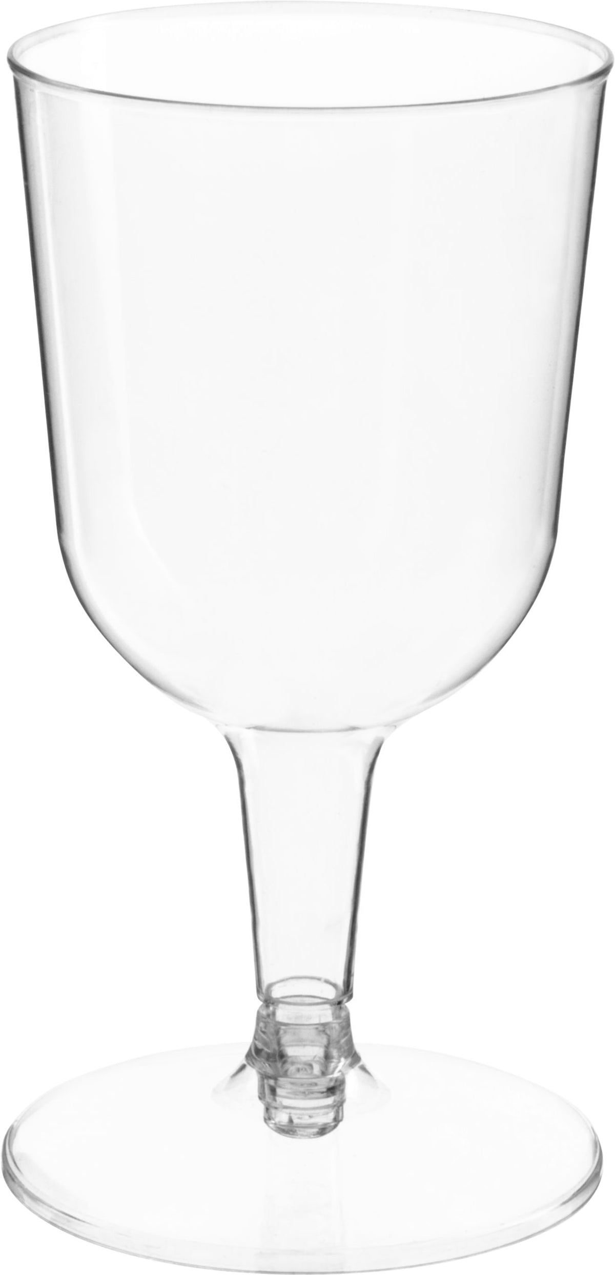 Clear Plastic Wine Glasses, 5.5 oz, 32-Pack ‚Äì Perfect for Parties!