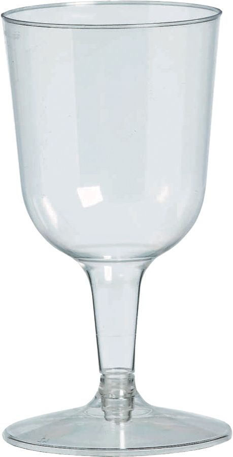 Clear Plastic Wine Glasses, 5.5 oz, 32-Pack ‚Äì Perfect for Parties!