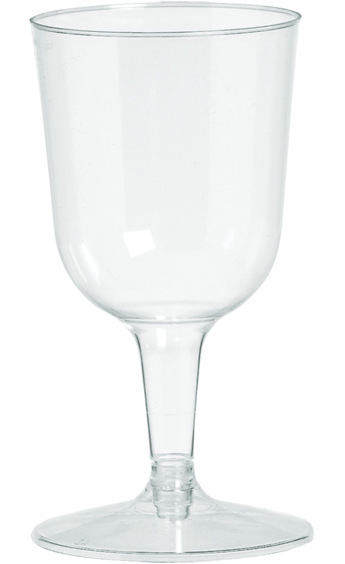 Clear Plastic Wine Glasses, 5.5 oz, 32-Pack ‚Äì Perfect for Parties!