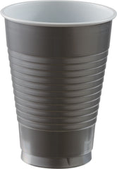 Silver 12oz Plastic Party Cups - 50 Pack