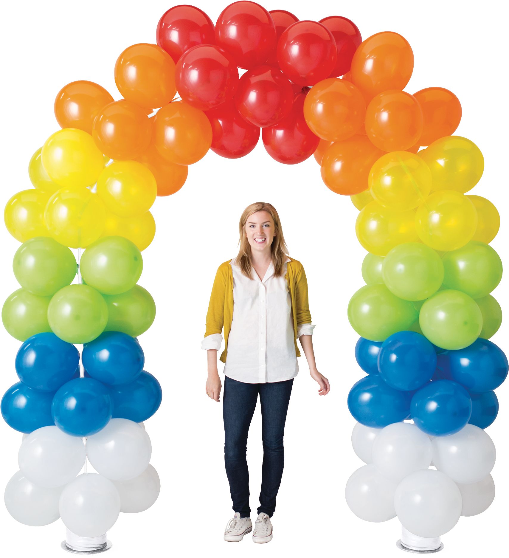 8-Foot Balloon Arch Kit - Stand for Weddings, Birthdays, and Celebrations