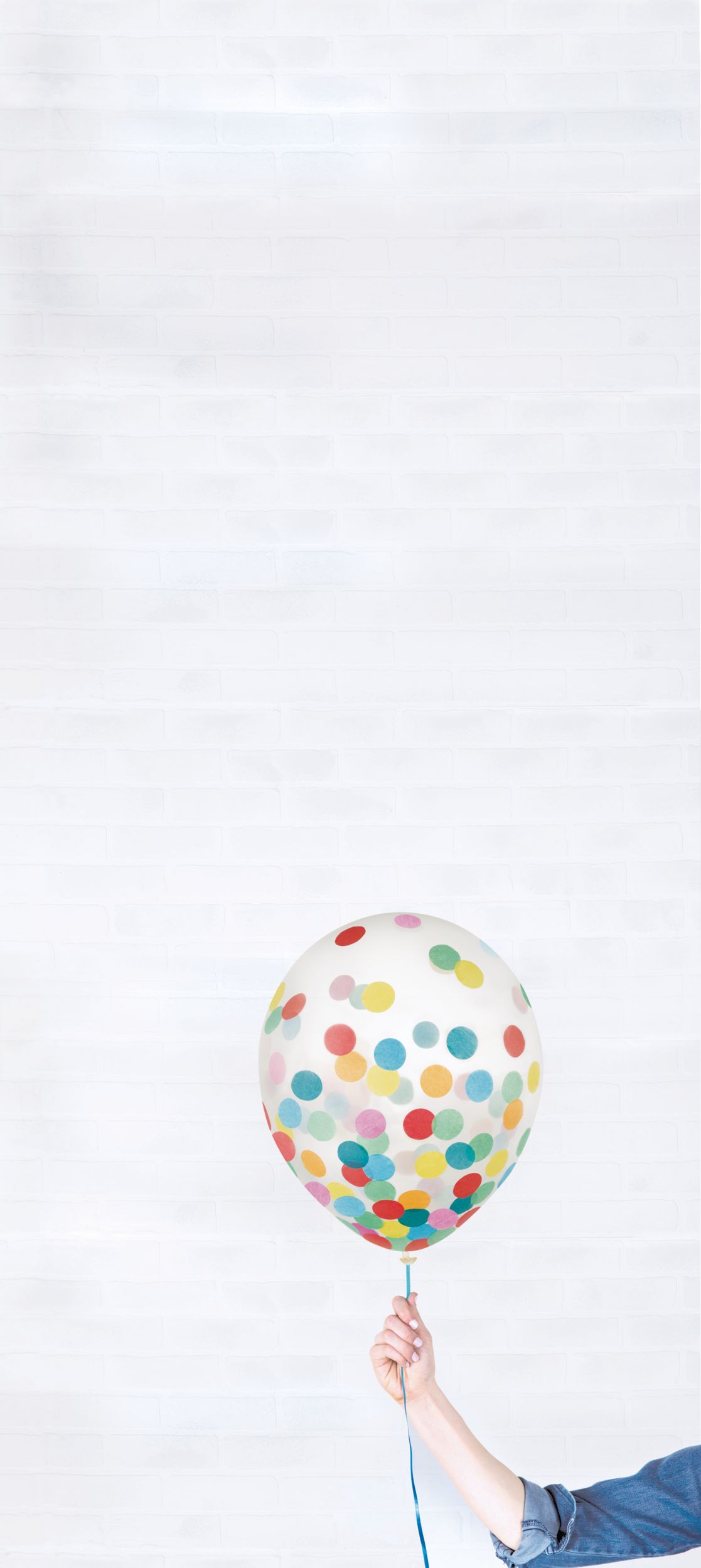 Multicolour Confetti Latex Balloons, 12-inch, 6-Pack