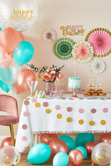 Multicolour Confetti Latex Balloons, 12-inch, 6-Pack