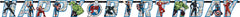 Marvel Avengers Customizable Birthday Banner Kit