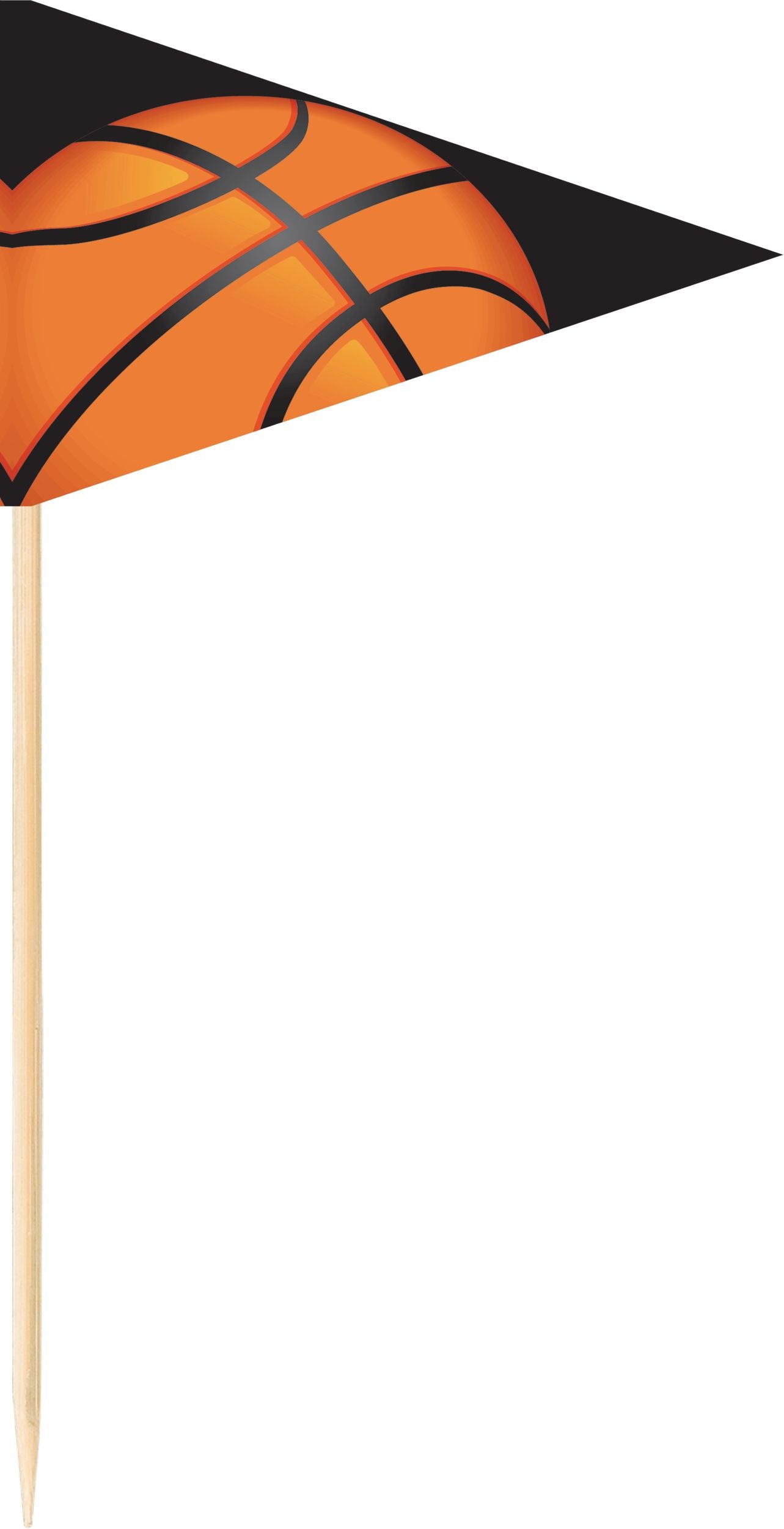 Basketball "Slam Dunk" Buffet Decorating Kit - 15-Piece Set