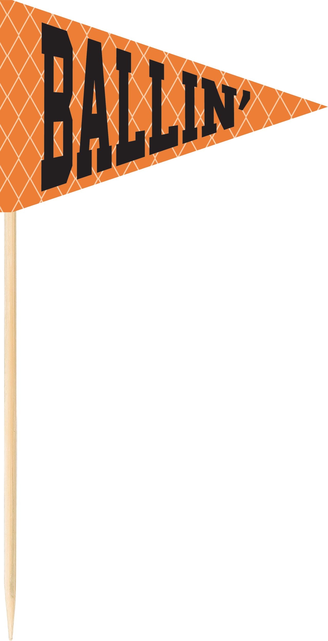 Basketball "Slam Dunk" Buffet Decorating Kit - 15-Piece Set