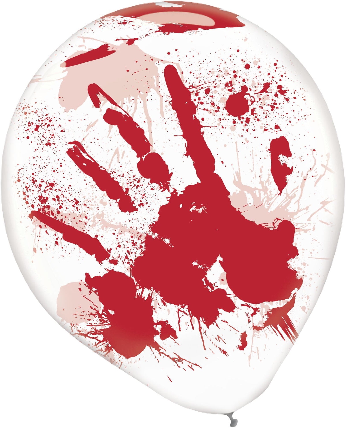 Halloween Blood Splatter Latex Balloons, 12-Inch, 6-Pack