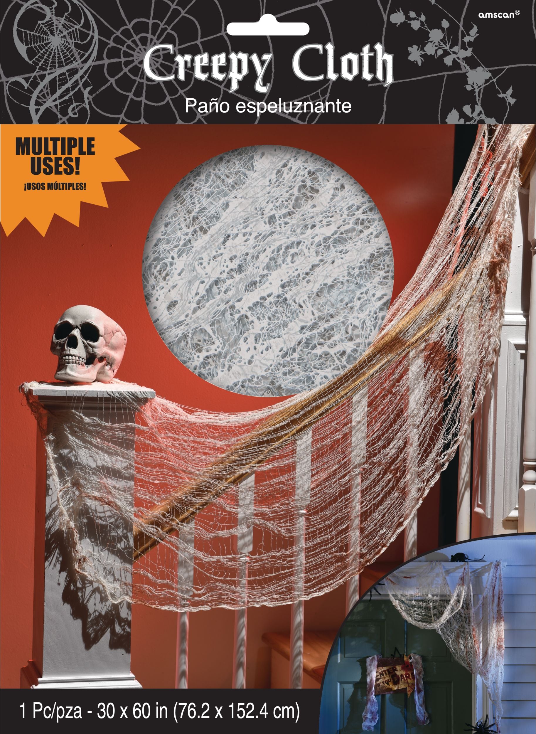 Bloody Tattered Halloween Cloth Garland
