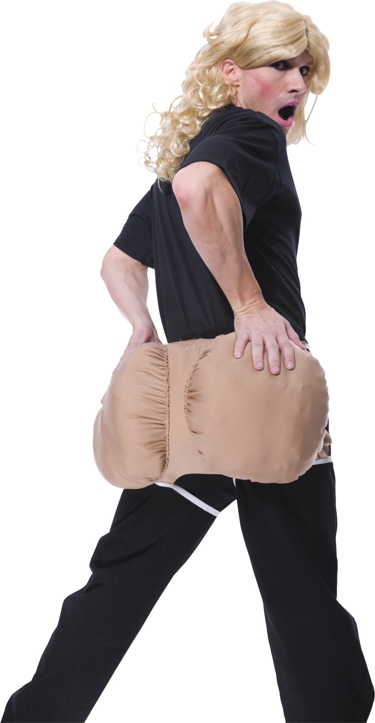 Humorous Padded Butt Cheeks Costume Accessory