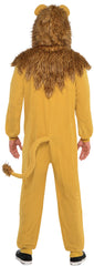 The Wizard of Oz Cowardly Lion Adult Jumpsuit Costume