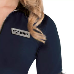 Commanding Officer Women's Police Costume for Halloween