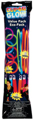 Tri-Color Glow Stick Value Pack ‚Äì Necklaces, Bracelets & Pendants (30-Pack)