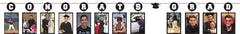 "Congrats Grad" Photo Garland Banner, 12-ft, Black