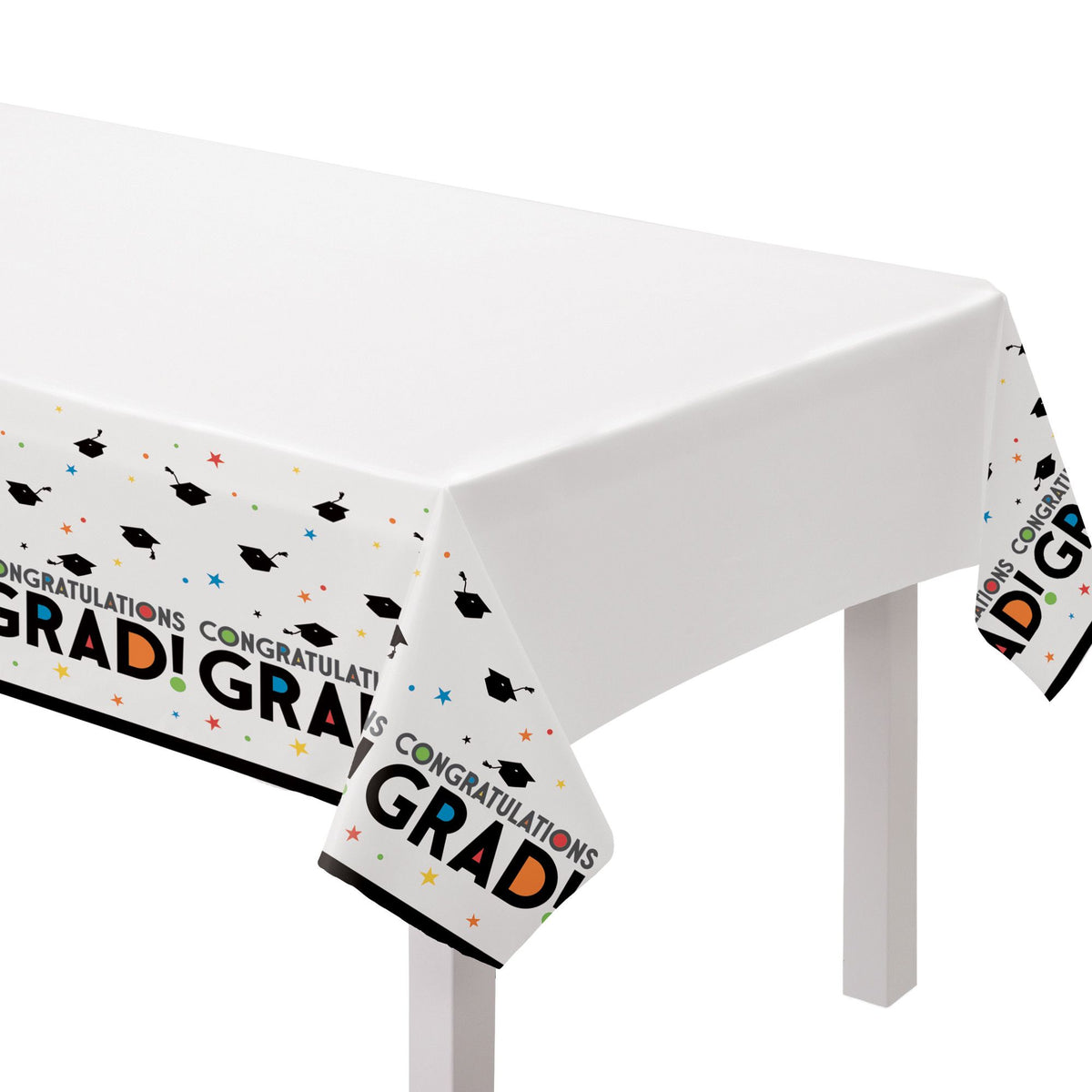 Congratulations Grad 2021 Plastic Table Cover