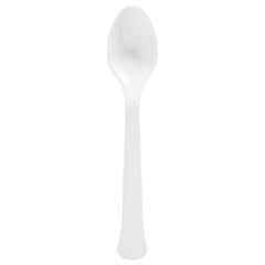 Robin's Egg Blue Heavy-Duty Plastic Spoons - 50 Count