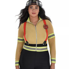 Women's Firefighter Catsuit Halloween Costume