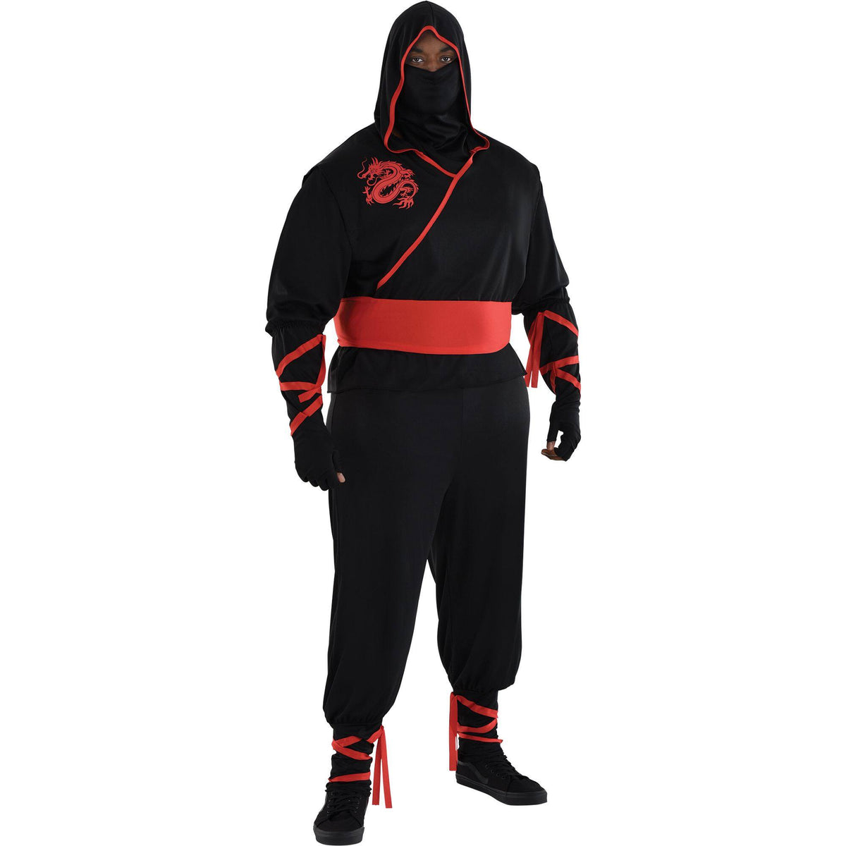 Ninja Assassin Men's Plus XXL Halloween Costume