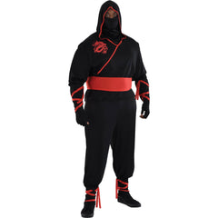 Ninja Assassin Men's Plus XXL Halloween Costume