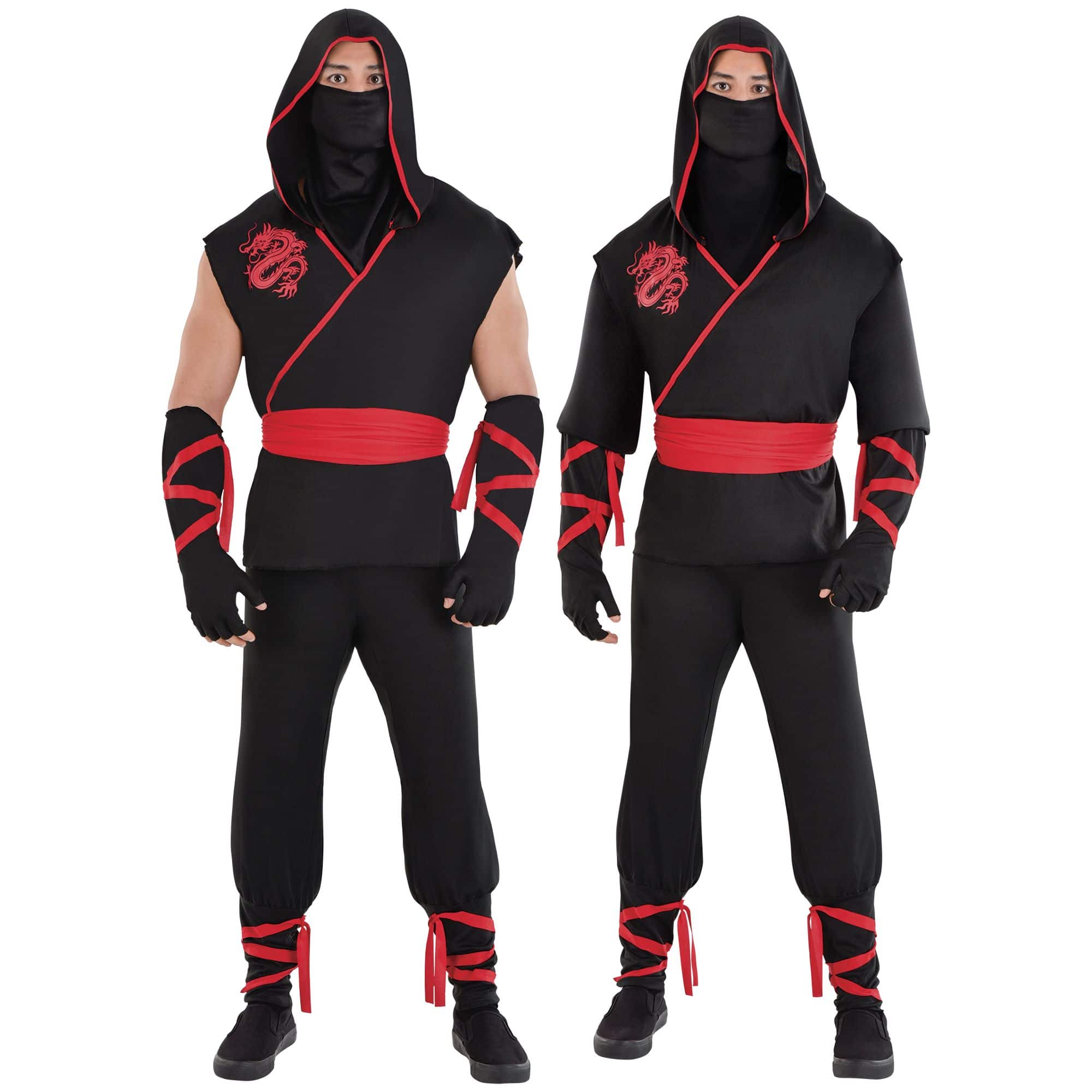 Ninja Assassin Men's Plus XXL Halloween Costume