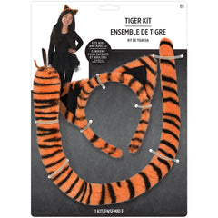 Halloween Tiger Ear and Tail Costume Kit