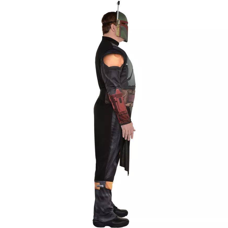 Men's Boba Fett Mandalorian Costume with Helmet - Halloween Collection