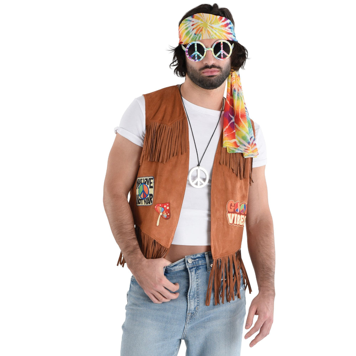 Groovy Hippie Costume Accessory Kit