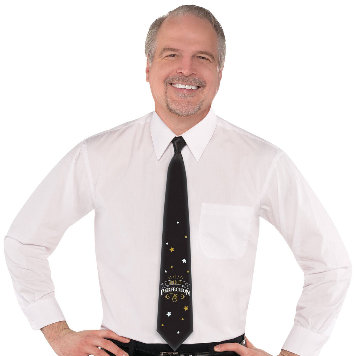 "Aged to Perfection" Birthday Celebration Neck Tie