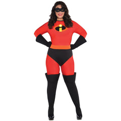 Plus Size Mrs. Incredible Halloween Costume for Adults