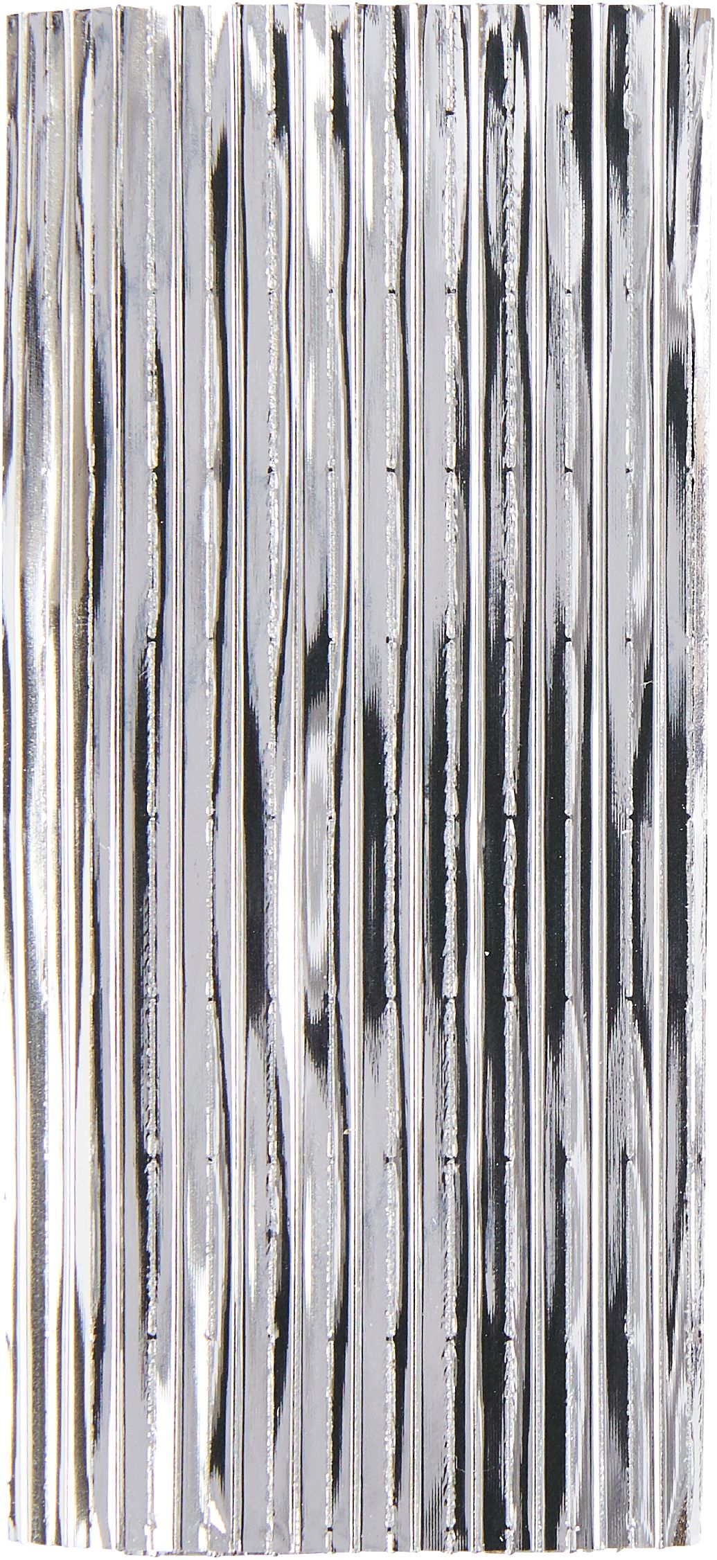 Clear Cello Treat Bags with Silver Twist Ties, 9.5-Inch, 50-Pack