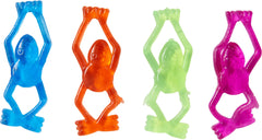 Colorful Frog Flinger Toy Favors ‚Äì Pack of 24