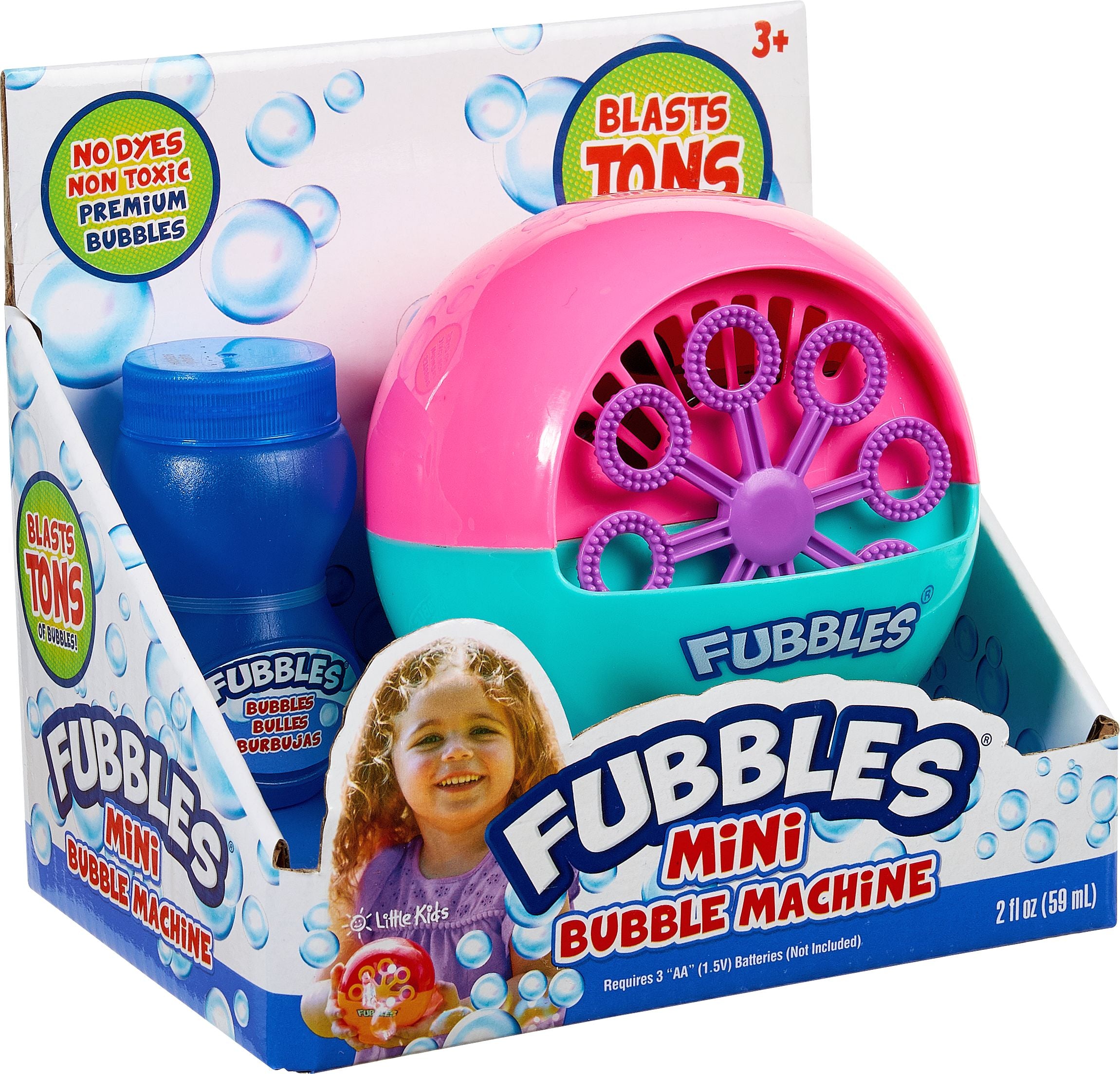 Fubbles Mini Bubble Machine Party Pack