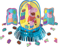 Peppa Pig Party Table Decorating Kit with Confetti - 23 Pieces