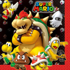 Nintendo Super Mario Bros Luncheon Napkins, 16-Pack