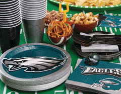 Philadelphia Eagles 9" Round Paper Plates, 18-Pack