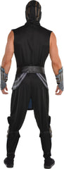 Men's Sub-Zero Mortal Kombat Costume with Mask & Armor - Halloween Edition