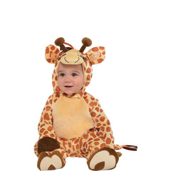 Adorable Infant Giraffe Jumpsuit Halloween Costume