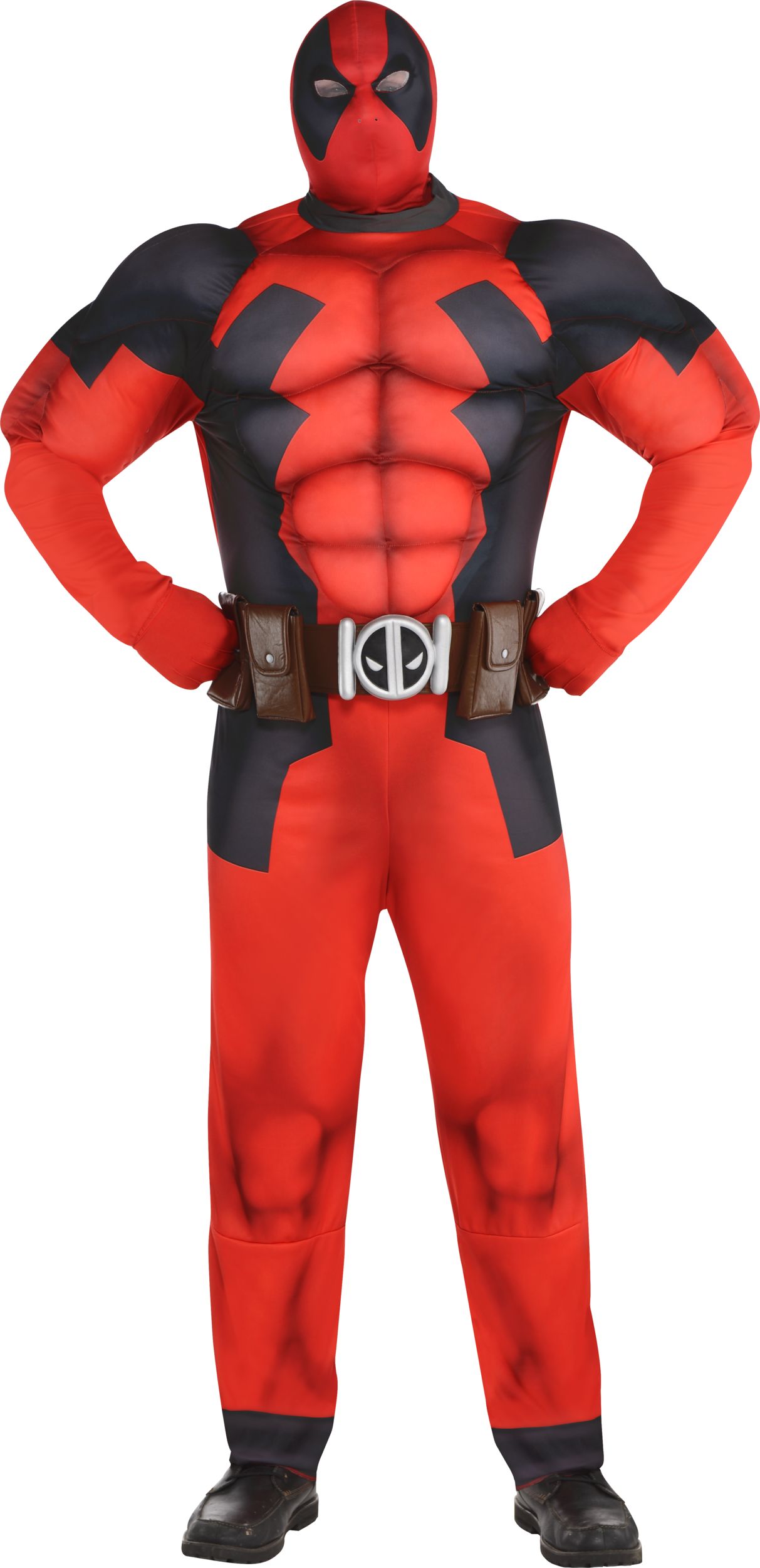 Adult Deadpool Classic Muscle Costume