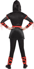 Kids' Dragon Ninja Costume with Hooded Tunic and Leggings - Halloween Special