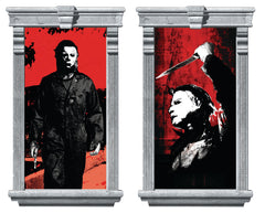 Halloween II Michael Myers Window Silhouette Posters - 2 Pack
